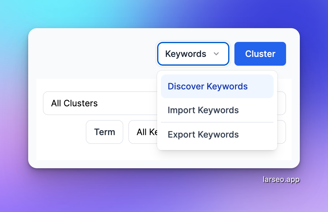 import keywords